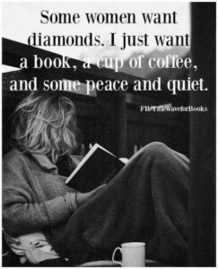 I want to read and have quiet time
